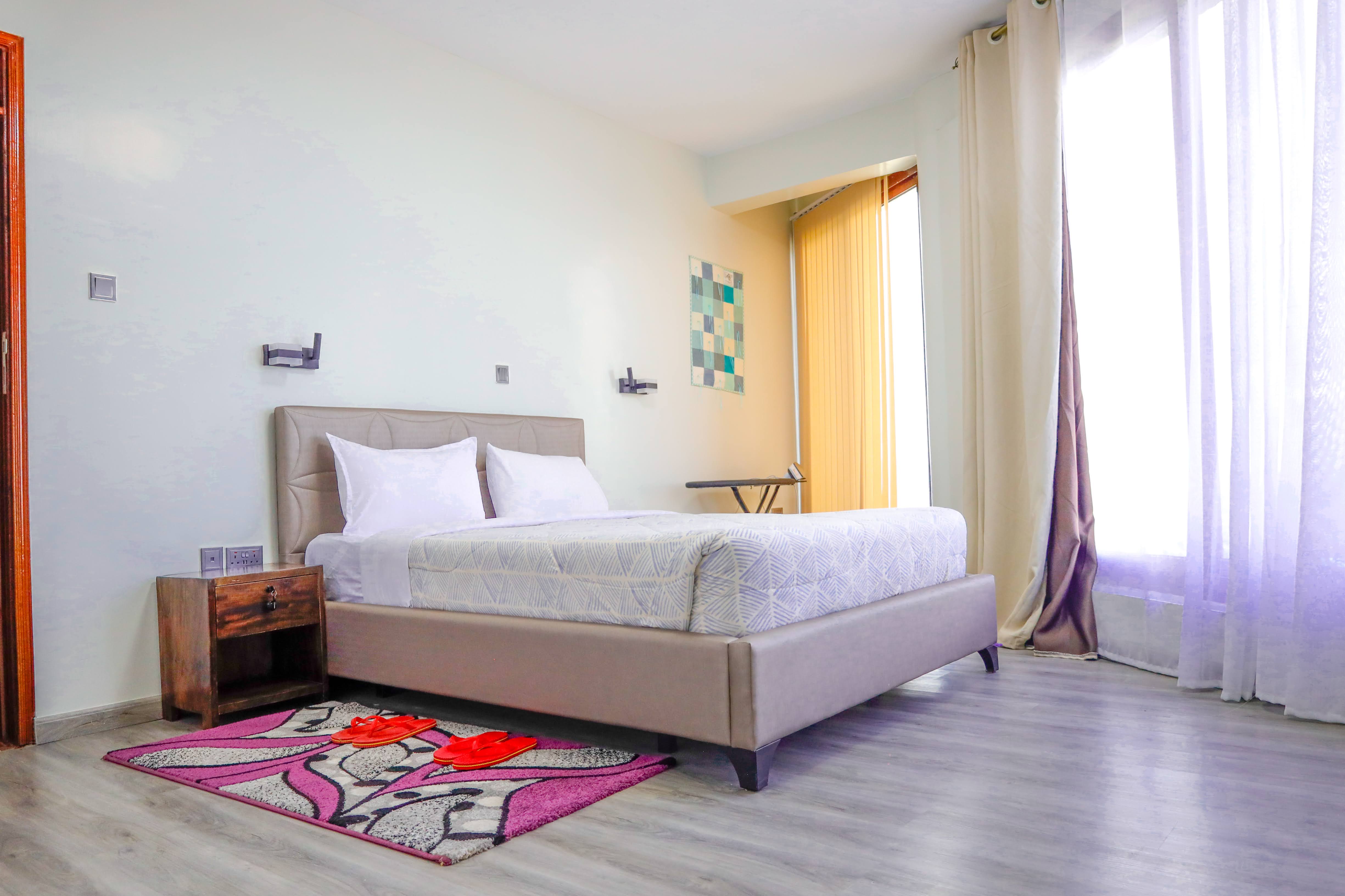 Private guest room prepared for a restful stay